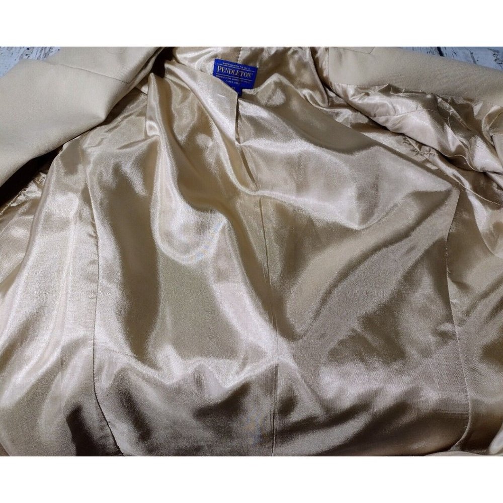 Pendleton Virgin Wool Single Breasted Blazer Wome… - image 7